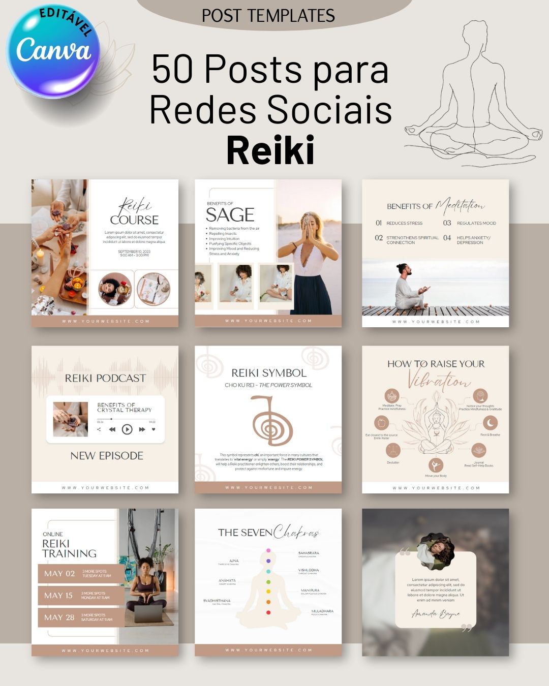 IMG_50 Posts para Redes Sociais Reiki 1